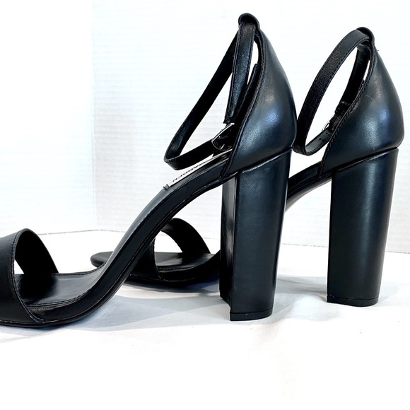 NWOT—Steve Madden “Carrson” Chunky Block Heel Sandles in Black Size 10 M - Picture 5 of 10